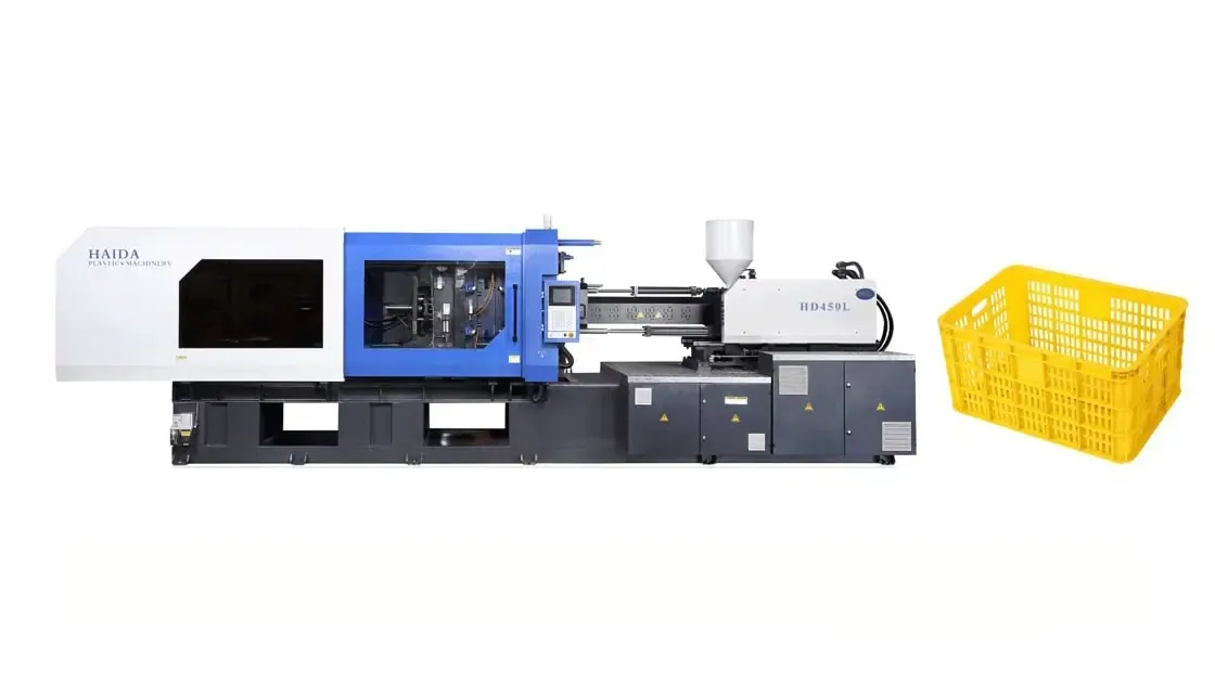 Machine fabrication caisses plastique HDC