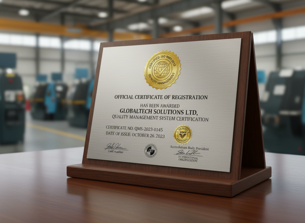 Certification ISO 9001 qualité plasturgie