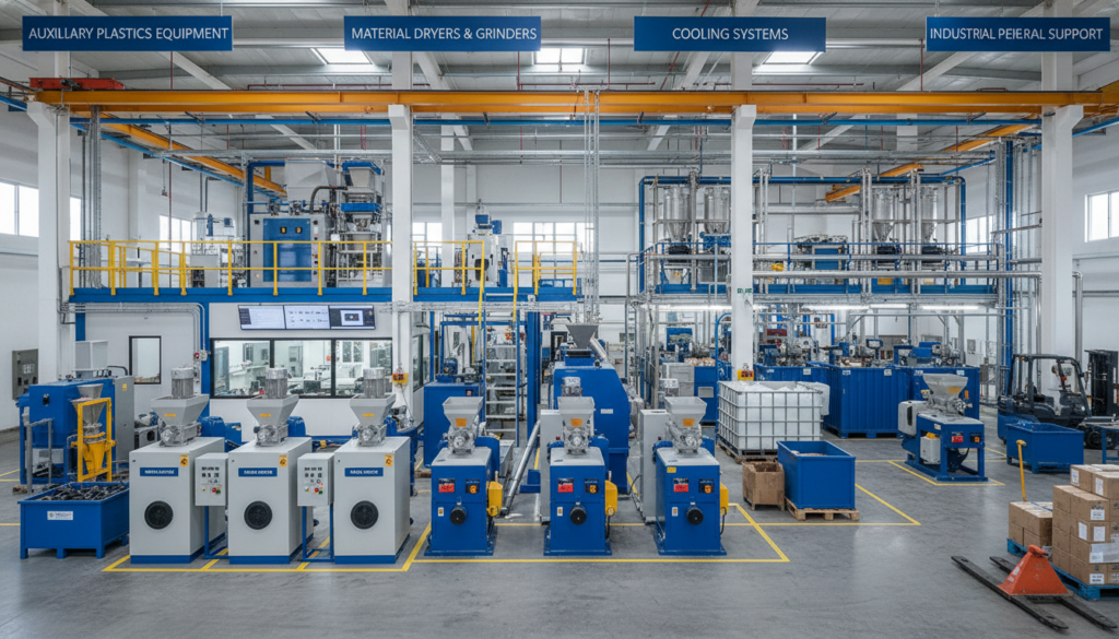 Équipements auxiliaires plasturgie industrie