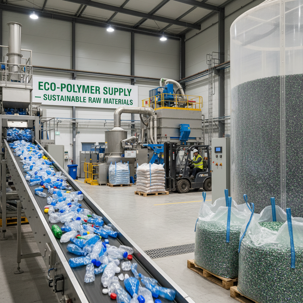 Matières plastiques recyclées approvisionnement