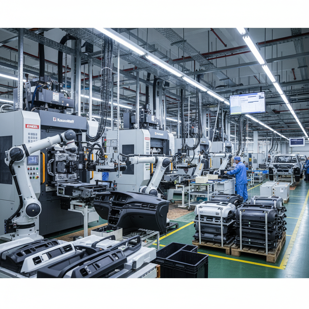 Pièces automobiles plastique industrie
