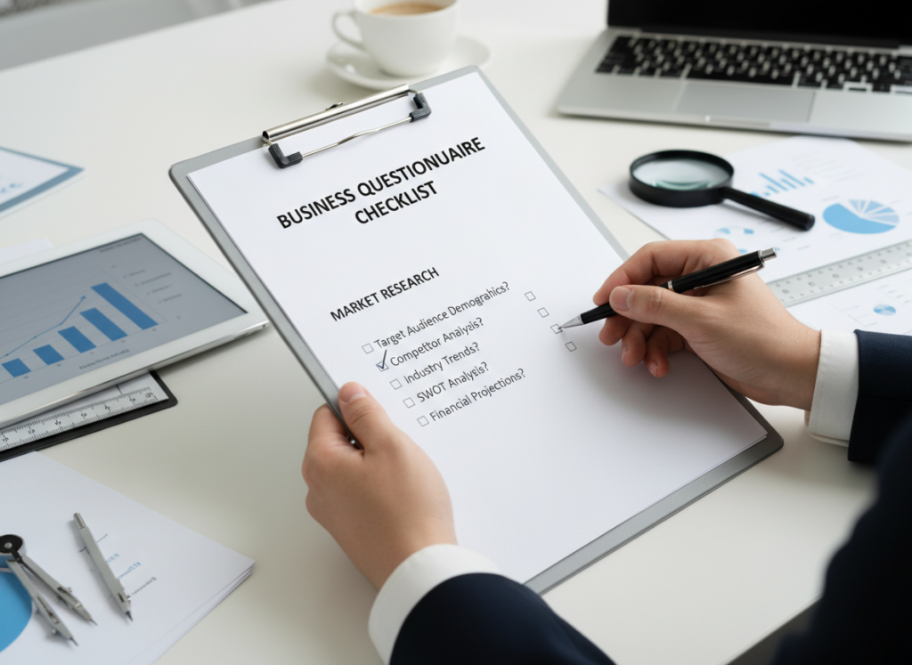 Questionnaire étude besoins clients plasturgie
