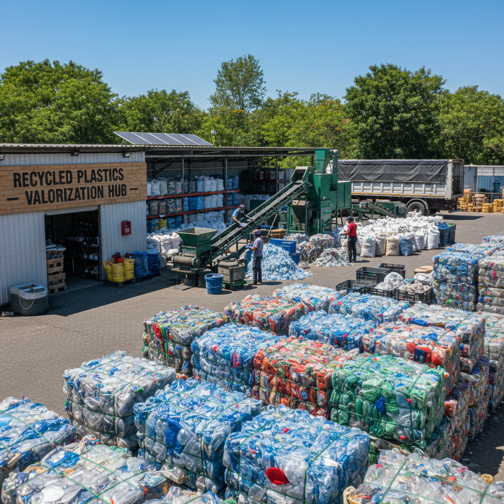 Vente déchets plastiques valorisation